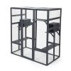 Super Large Cat Cage - Grey (New)