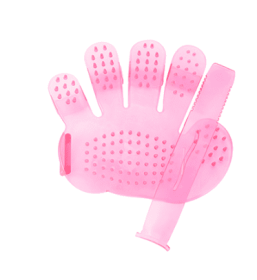 Pet Hair Removal Brush Comb (Option: B-Pink)