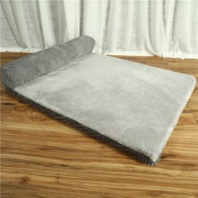 Pet Dog Bed (Option: Grey-Unilateral-S)