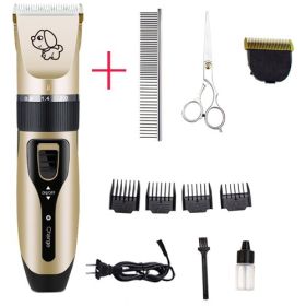 Dog Hair Clipper Pet Hair Shaver (Option: H)