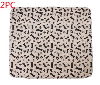 Three-layer Waterproof Pet Absorbent Pad (Option: Coffee 2PC-L)