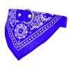 Adjustable Bandana Leather Pet Collar Triangle Scarf