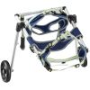 VEVOR 2 Wheels Dog Wheelchair for Back Legs, Pet Wheelchair Lightweight & Adjustable Assisting in Healing, Dog Cart/Wheelchair for Injured, Disabled,