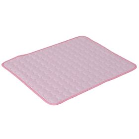 Pet Summer Cat And Dog Sofa Mat (Option: Pink Edging-S50*40cm)